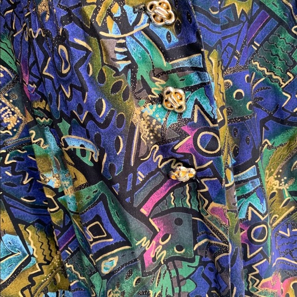 vintage  Midi wrap dress - Picture 4 of 8